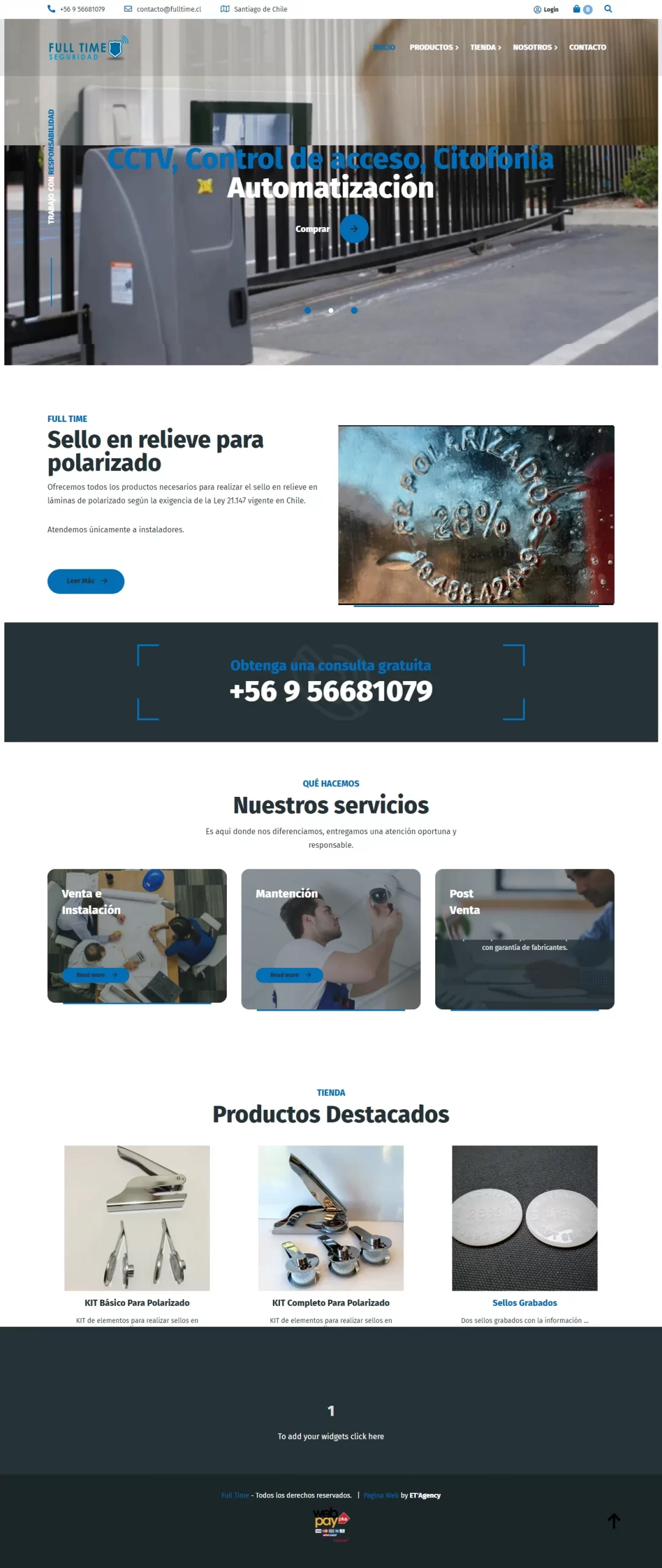 Caso de éxito de ET Agency: E-commerce para Full Time