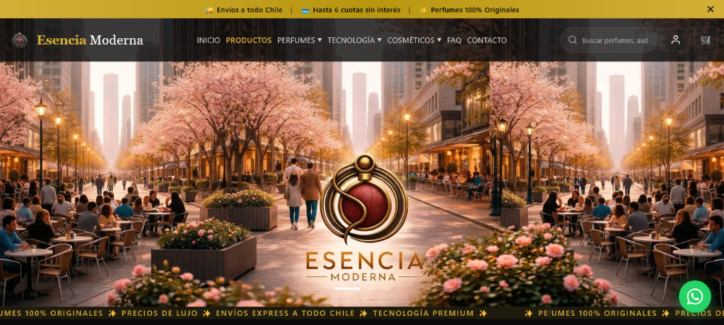 Caso de éxito de ET Agency: E-commerce para Esencia Moderna